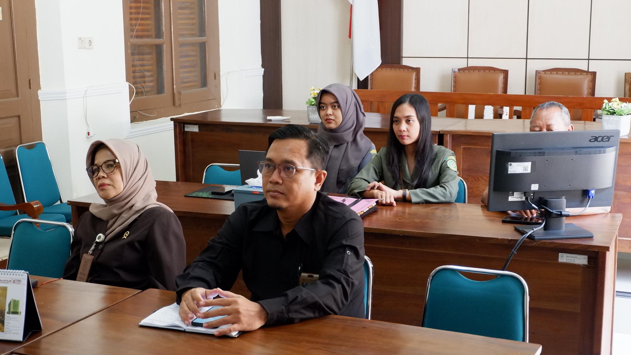 Rapat Koordinasi Lanjutan Rencana Pembangunan Rumah Flat Hakim pada Peradilan Umum di Pulau Jawa